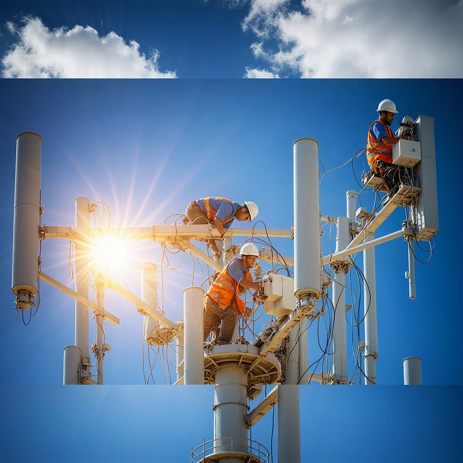 Telecommunication Tower Installation