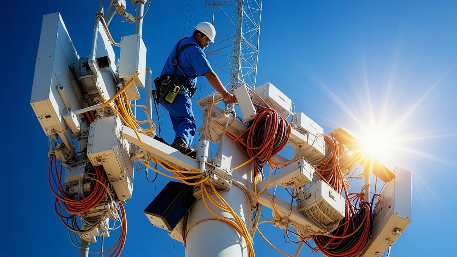 Telecommunication Tower Installation