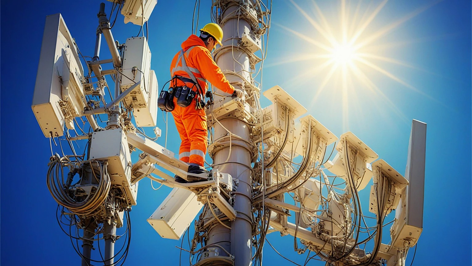 Telecommunication Tower Installation