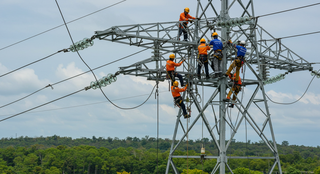 electrical tower maintenance services